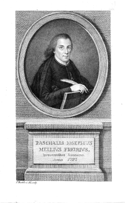 Paschalis Iosephus Mellius Freirius Iureconsultus Lusitanus Anno 1797