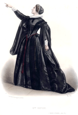 Madame Ristori (Maria Stuarda)